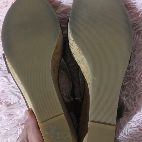 Guess Women Wedge Sandals Size 11M - Picture 13 of 16